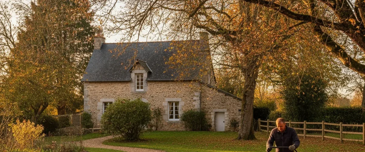 utiliser feuilles mortes comme paillage gazon