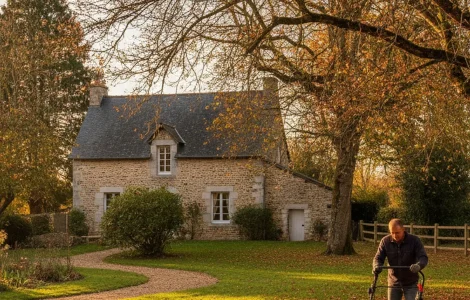 utiliser feuilles mortes comme paillage gazon